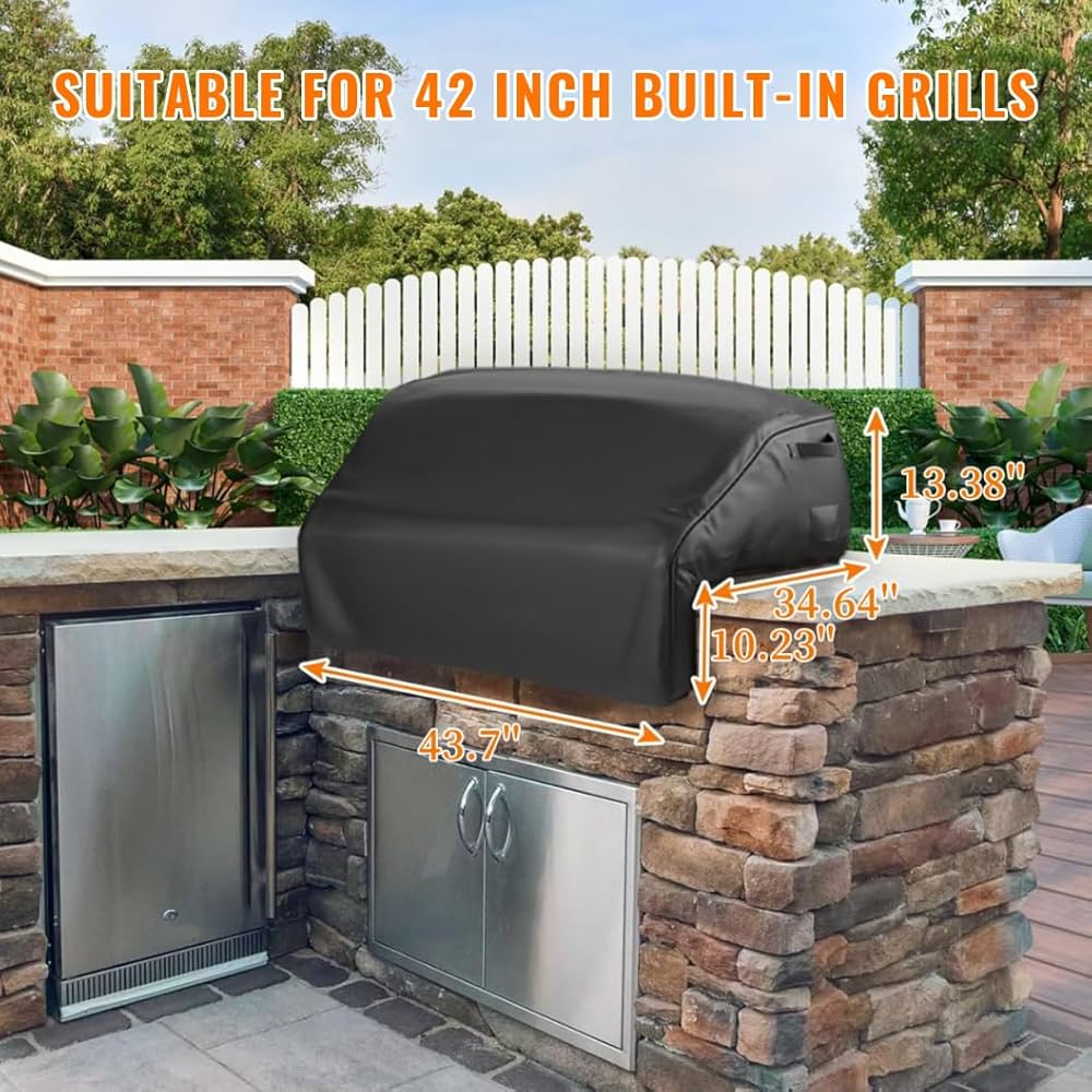 Amazon.com : Grisun Built-in Grill Cover for Bull Built in
